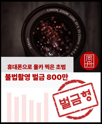불법촬영 벌금