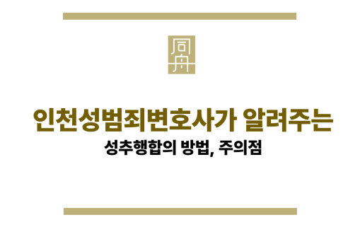 인천성범죄변호사