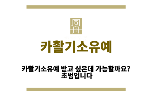카촬기소유예
