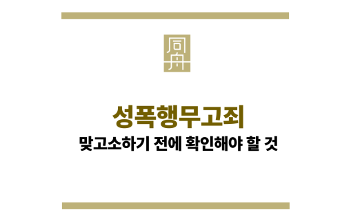 성폭행무고죄