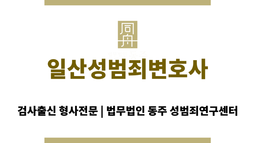 일산성범죄변호사