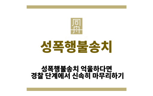 성폭행불송치