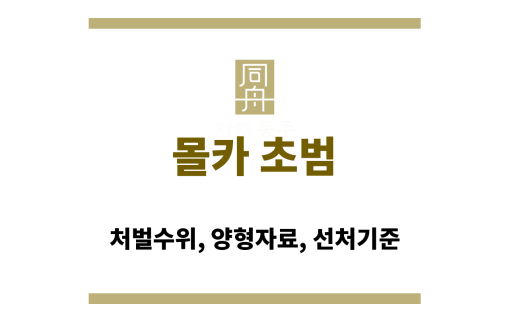몰카 초범