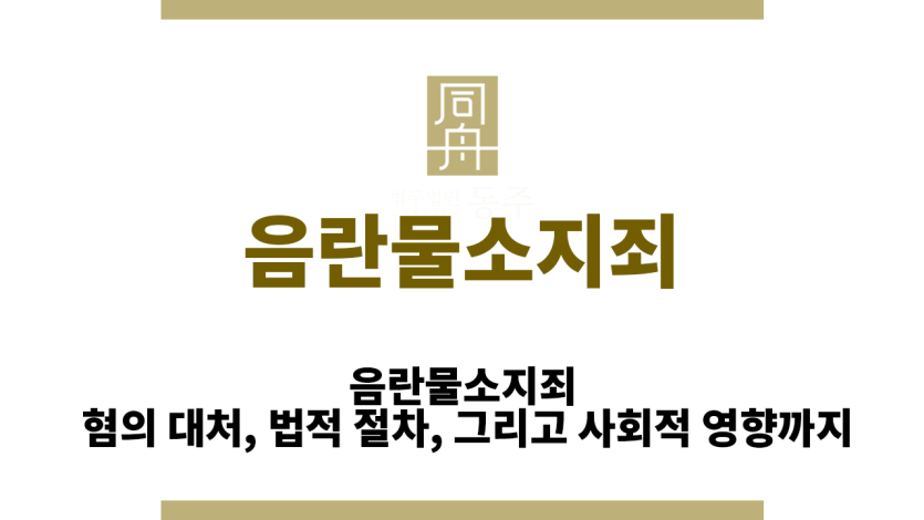 음란물소지죄
