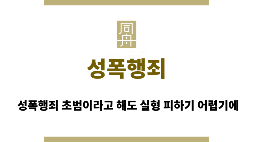 성폭행죄