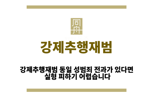 강제추행재범