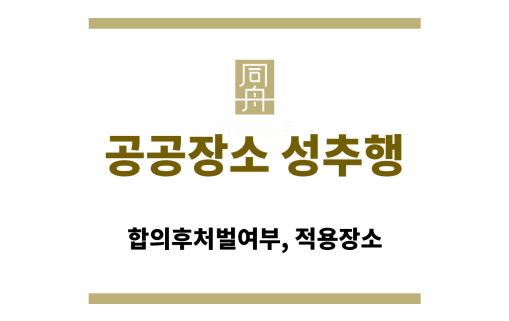 공공장소 성추행