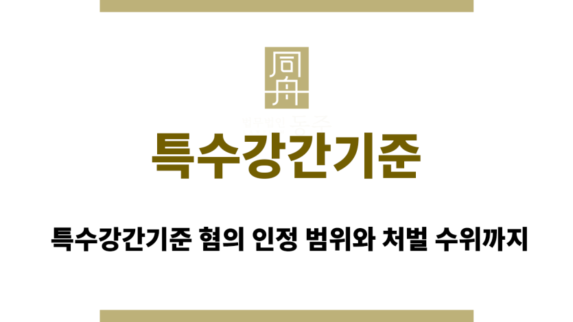 특수강간기준