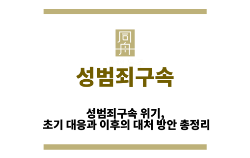 성범죄구속