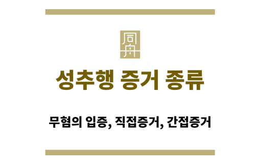 성추행 사건 증거로 활용되는 CCTV 영상과 문자 메시지