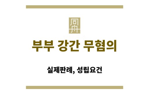 부부 강간 무혐의 요건 및 법적 대응 방법