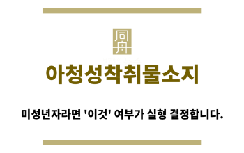 ＂아청성착취물소지“