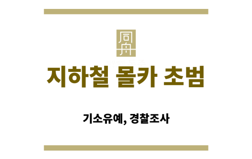 성범죄 의뢰인에게 지하철 몰카 사건 대응 전략을 설명하는 변호사 상담 장면
