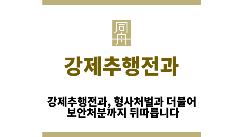 강제추행전과