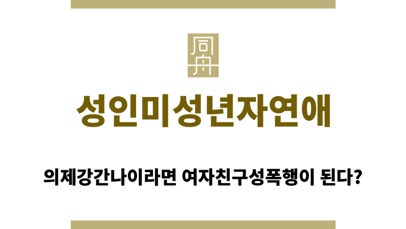 성인미성년자연애