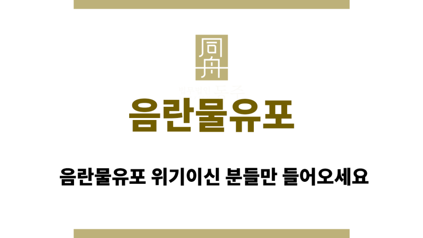 음란물유포