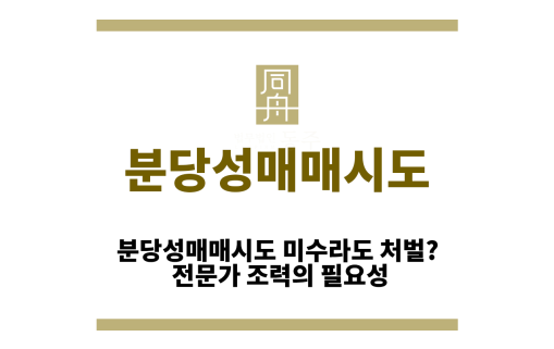 분당성매매시도