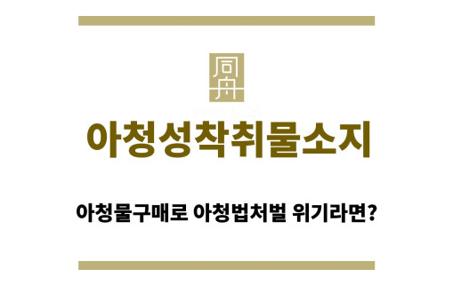 ＂아청성착취물소지“