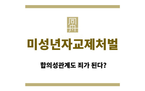 미성년자교제처벌